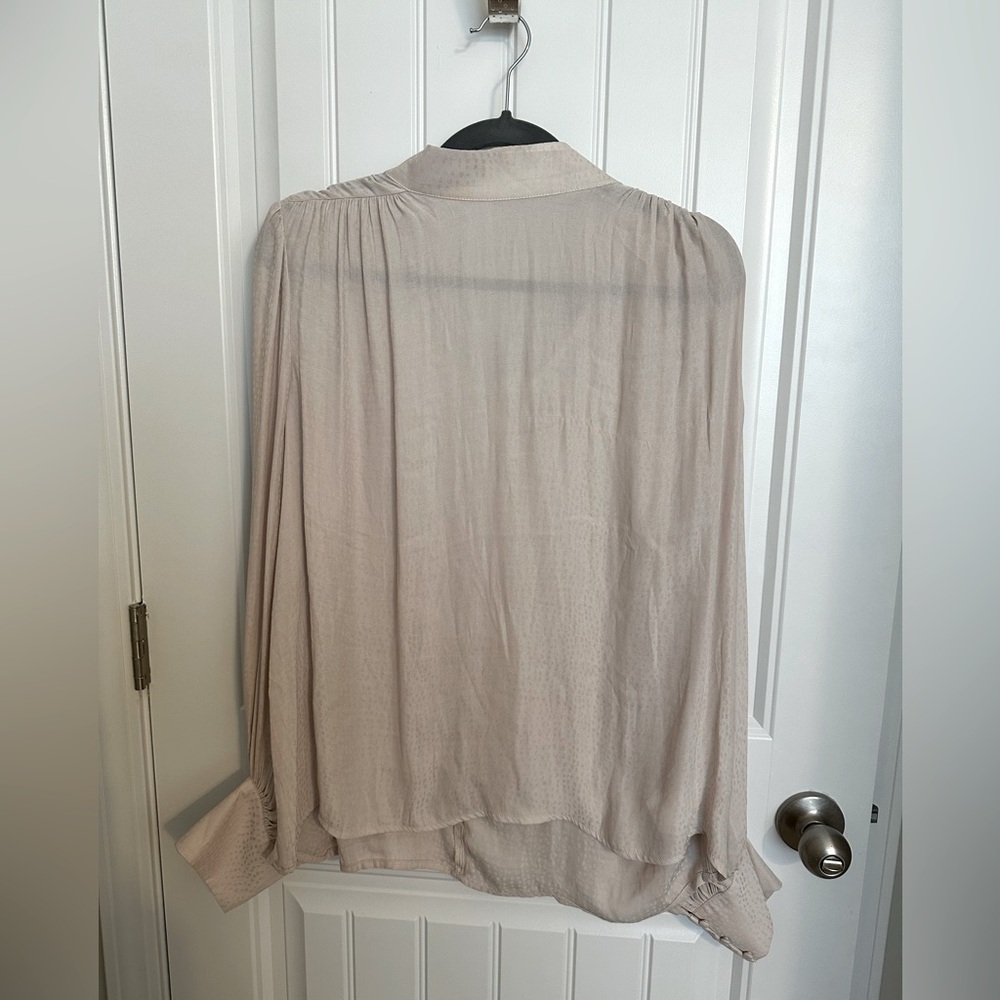 Elegant Cream Women's Top